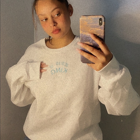 Jesus is king crewneck - Picture 4 of 4